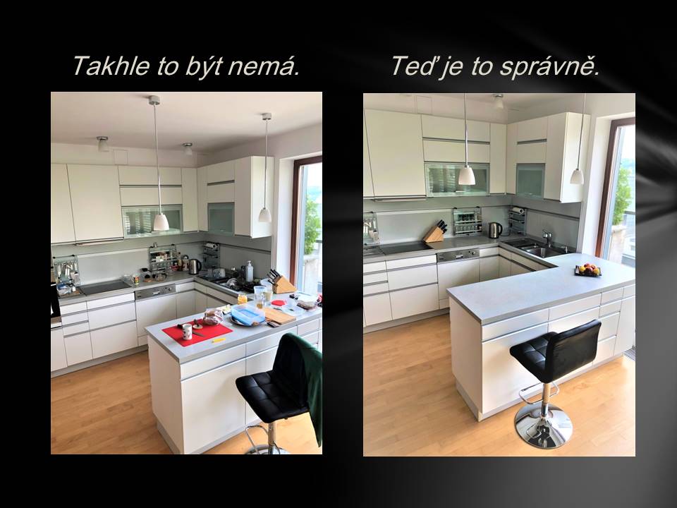 Kuchyně Před a Po