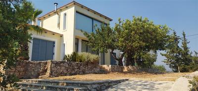 Pěkná vila se dvěma apartmány a výhledem na moře, Kréta, Řecko