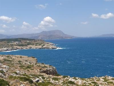 Stavební pozemek v 1. řadě u moře, Kréta, Řecko