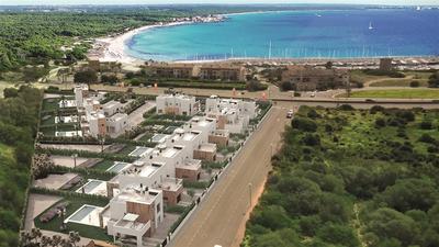 Nová atraktivní vila s bazénem poblíž moře, Mallorca, Španělsko