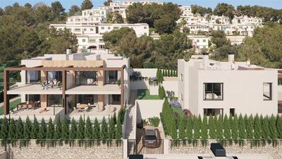 Nová atraktivní vila nedaleko moře a pláže, Mallorka, Španělsko