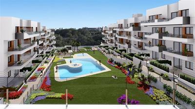 Nový atraktivní apartmán v komplexu s bazény, Alicante, Španělsko