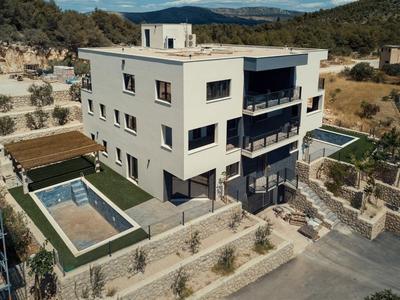 Nový apartmán 122,94 m2 s bazénem na prodej, Šibenik, Chorvatsko