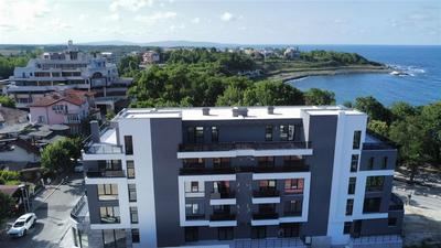 Nový apartmán v 1. řadě u moře v malebné obci Carevo, Bulharsko