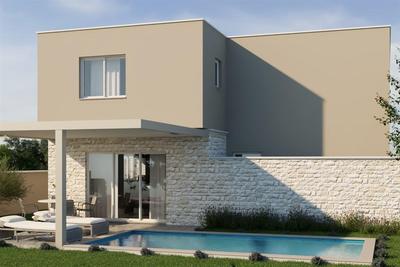 Na prodej nový moderní dům s bazénem, Brodarica, Chorvatsko