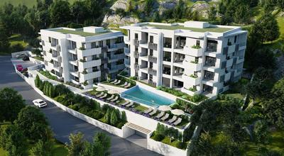 Na prodej nový apartmán v moderním komplexu, Petrovac, Černá Hora