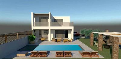 Na prodej nová dvoupodlažní vila s bazénem, Kréta, Řecko