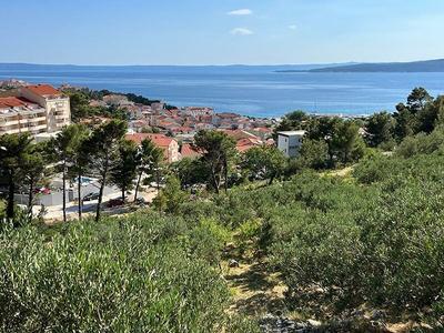 Na prodej stavební pozemek v centru města, Baška Voda, Chorvatsko